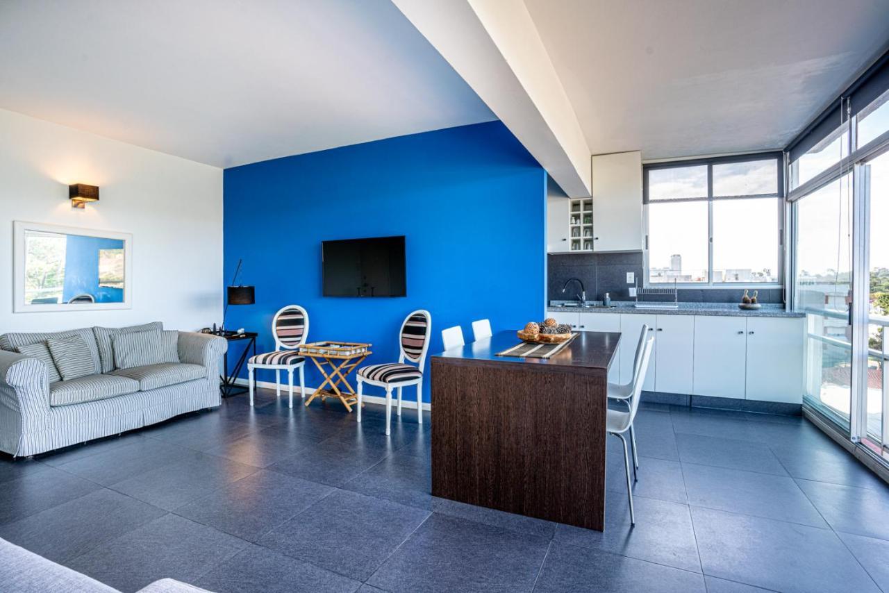 Casa Azul Primera Linea Mar I Playa Mansa Parada 10 Edificio Isla De Gorriti Пунта дел Есте Екстериор снимка